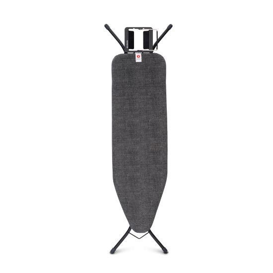 Снимка на Маса за гладене Brabantia B 124x38cm с поставка за ютия, Denim Black