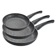 Снимка на Тигани комплект MR-3468 NEW 20x4cm, 24x4.5cm, 28x5cm