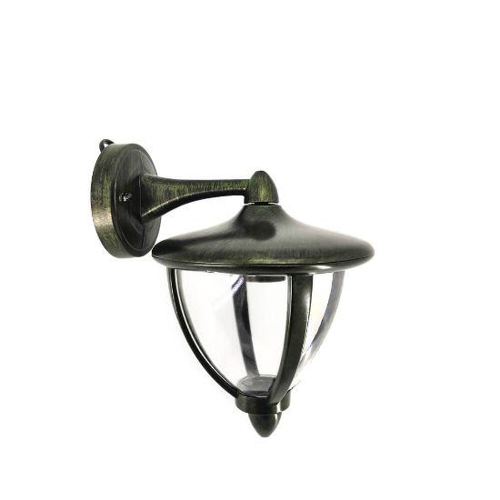 Снимка на Градински фенер Dorian Green с горен носач, E27, IP44