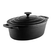 Снимка на Съд за печене с капак Muhler Tika MR-4133CI 41x25x11cm, 5.1L, чугун