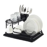 Снимка на Сушилник за съдове 2 нива Luigi Ferrero FR-4028AD 43x38.5x22cm, черен