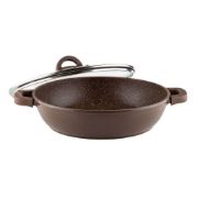 Снимка на Тенджера плитка Muhler Mia MR-3275M 32x7.5cm, 4.3L, шоколад, лят алуминий