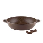 Снимка на Тенджера плитка Muhler Mia MR-3275M 32x7.5cm, 4.3L, шоколад, лят алуминий