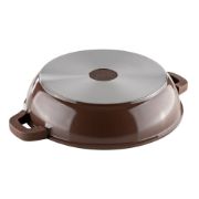 Снимка на Тенджера плитка Muhler Mia MR-3275M 32x7.5cm, 4.3L, шоколад, лят алуминий