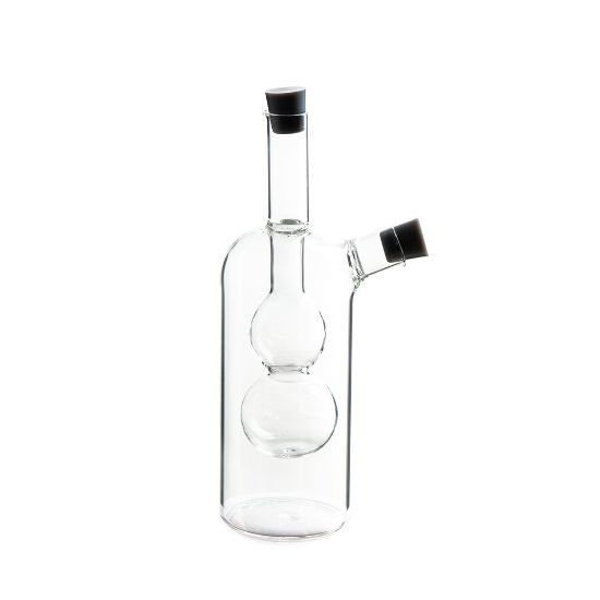 Снимка на Съд за оцет и олио 2 в 1 Luigi Ferrero FR-6051, сива тапа