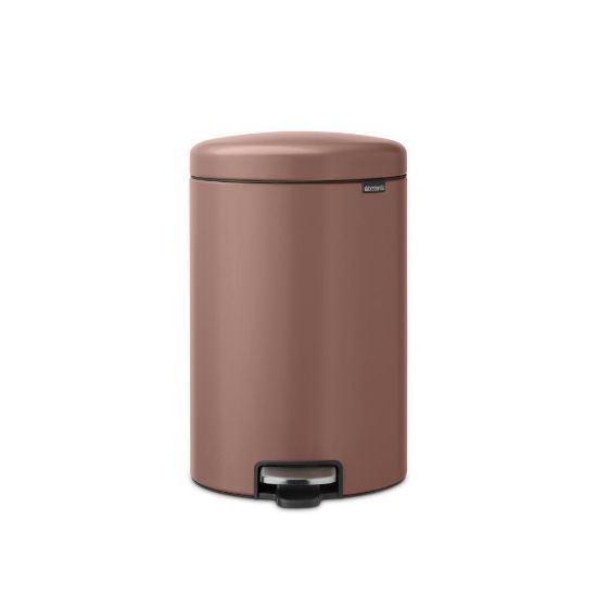 Снимка на Кош за смет с педал Brabantia NewIcon 20L, Satin Taupe