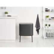 Снимка на Кош за смет Brabantia Bo Touch 3x11L, Confident Grey