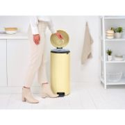 Снимка на Кош за смет с педал Brabantia NewIcon 30L, Mellow Yellow