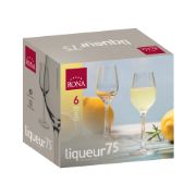 Снимка на Чаша за аперитив Rona Liquer 7559 75ml, 6 броя