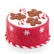 Снимка на Комплект форми за сладки Tescoma Delicia 2 броя, коледно човече