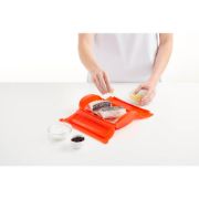 Снимка на Съд за готвене на пара в микровълнова с решетка Lekue, 1-2 порции