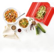 Снимка на Съд за готвене на пара в микровълнова с решетка Lekue, 1-2 порции