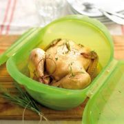 Снимка на Съд за готвене в микровълнова Lekue, 3-4 порции, дълбок