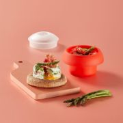 Снимка на Уред за приготвяне на яйце в микровълнова Lekue, цилиндър