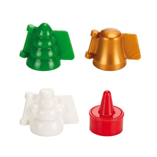 Снимка на Уред за оформяне на сладки Tescoma Delicia 3 форми, коледни