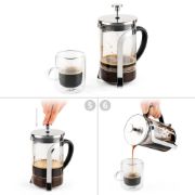 Снимка на Преса за кафе и чай френска Luigi Ferrero Coffeina FR-8083Т 800ml