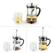 Снимка на Преса за кафе и чай френска Luigi Ferrero Coffeina FR-8083Т 800ml