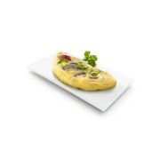 Снимка на Съд за приготвяне на омлет в микровълнова Lekue, полукръг