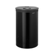 Снимка на Кош за пране Brabantia 60L, Matt Black, пластмасов капак
