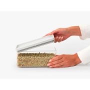 Снимка на Кутия за съхранение на продукти Brabantia Tasty+ Stackable 1.5L, Light Grey