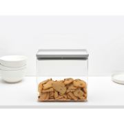 Снимка на Кутия за съхранение на продукти Brabantia Tasty+ Stackable 3.5L, Light Grey