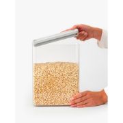 Снимка на Кутия за съхранение на продукти Brabantia Tasty+ Stackable 5.4L, Light Grey