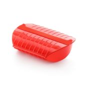 Снимка на Съд за готвене на пара в микровълнова с решетка Lekue, 3-4 порции