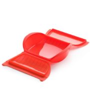 Снимка на Съд за готвене на пара в микровълнова с решетка Lekue, 3-4 порции