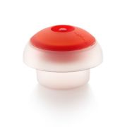 Снимка на Уред за приготвяне на яйце в микровълнова Lekue, прозрачен цилиндър