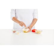 Снимка на Уред за приготвяне на яйце в микровълнова Lekue, прозрачен цилиндър