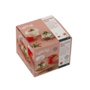 Снимка на Уред за приготвяне на яйце в микровълнова Lekue, прозрачен цилиндър