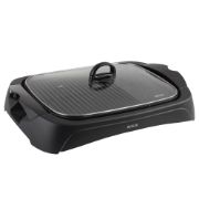 Снимка на Скара електрическа с капак MUHLER MG-4030M, мраморно покритие, 2000W