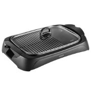 Снимка на Скара електрическа с капак MUHLER MG-4030M, мраморно покритие, 2000W