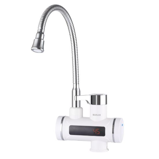 Снимка на Водонагревател MUHLER MH-7733TDF, 3600W, LED, гъвкав струйник, плот