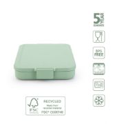 Снимка на Кутия за обяд Brabantia Make&Take 1.1L, Jade Green, плоска