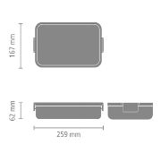 Снимка на Кутия за обяд Brabantia Make&Take 2L, Dark Grey