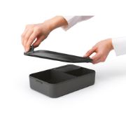 Снимка на Кутия за обяд Brabantia Make&Take 2L, Dark Grey, с разделители