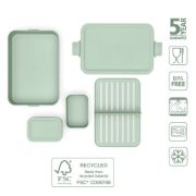 Снимка на Кутия за обяд Brabantia Make&Take 2L, Jade Green, с разделители