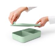Снимка на Кутия за обяд Brabantia Make&Take 2L, Jade Green, с разделители
