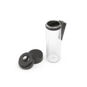 Снимка на Бутилка Brabantia Make&Take 500ml Dark Grey, с цедка