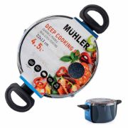 Снимка на Тенджера дълбока Muhler Nia MR-2245D 22x13cm, 4.5L.