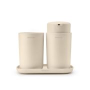 Снимка на Комплект аксесоари за баня Brabantia ReNew Soft Beige 3 части