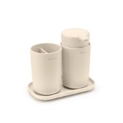 Снимка на Комплект аксесоари за баня Brabantia ReNew Soft Beige 3 части