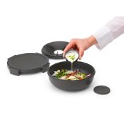 Снимка на Купа за салата Brabantia Make&Take 1.3L, Dark Grey