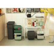 Снимка на Кош за смет за разделно събиране Brabantia Sort&Go Stackable 20L, Jade Green