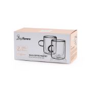 Снимка на Чаша за чай и кафе Luigi Ferrero Coffeina FR-8053 280ml, 2 броя