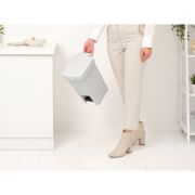 Снимка на Кош за смет с педал Brabantia StepUp 10L, Light Grey