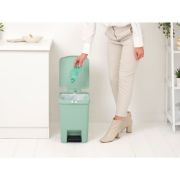 Снимка на Кош за смет с педал Brabantia StepUp 25L, Jade Green
