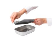Снимка на Кутия за обяд Brabantia Make&Take 1.1L, Matt Steel