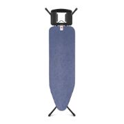 Снимка на Маса за гладене Brabantia B 124x38cm с масивна поставка за ютия, Denim Blue